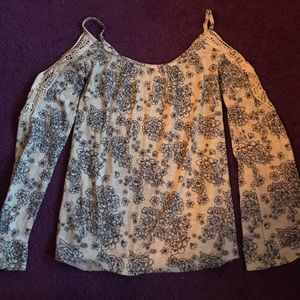Cold shoulder shirt